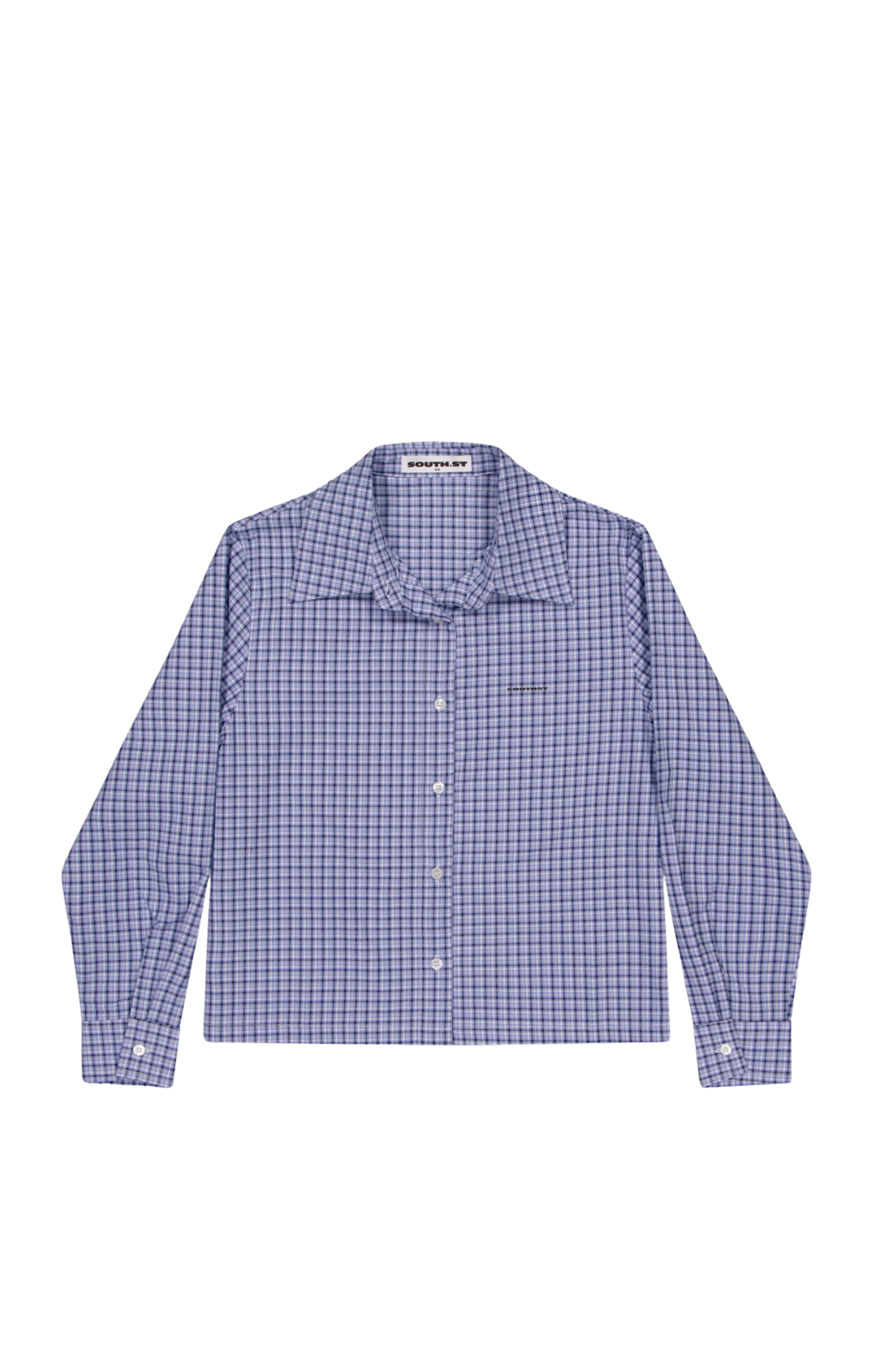 SST ROME CHECK SHIRT - Blue
