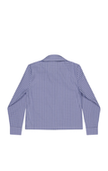 SST ROME CHECK SHIRT - Blue