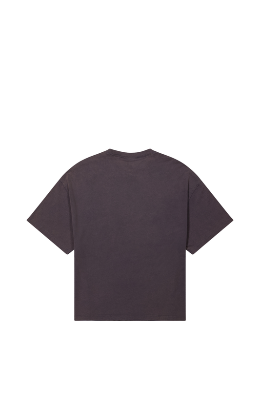 SOUTH TEE - Washed Navy Grey