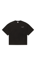 SIGNATURE TEE - Washed Black