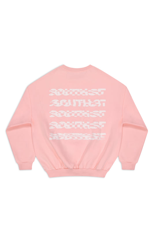 DISTORT SWEATSHIRT - Pink