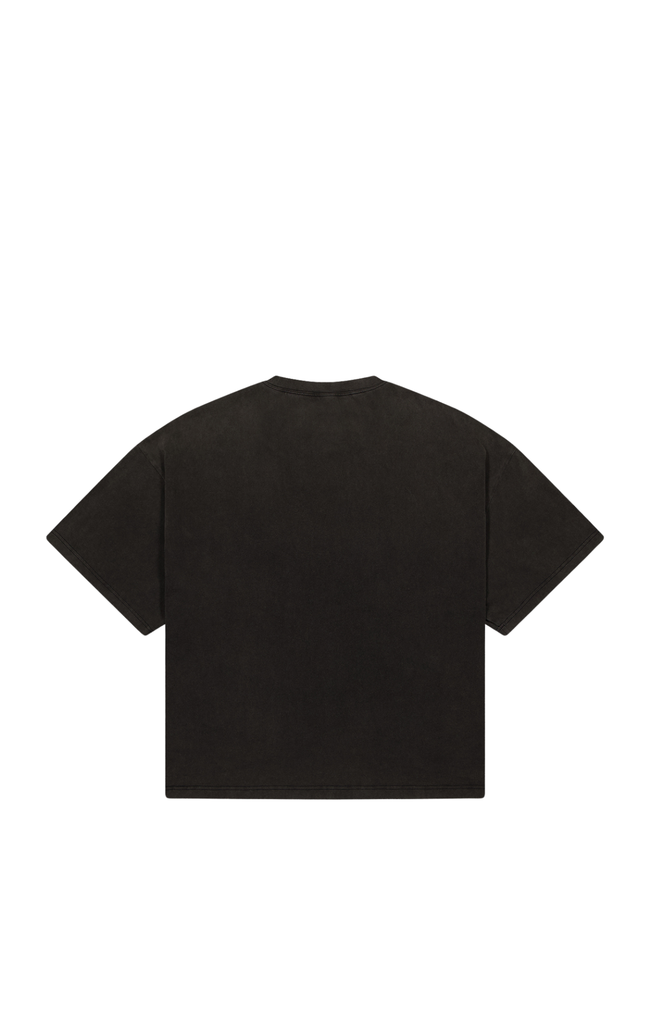 SIGNATURE TEE - Washed Black