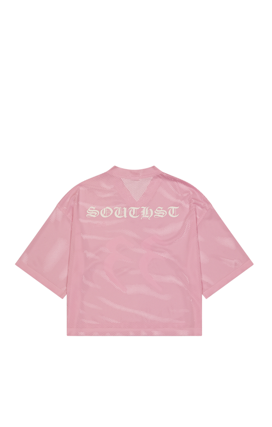 CASEY X SST MESH TEE - PINK