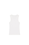 SST RIB TANK TOP - White