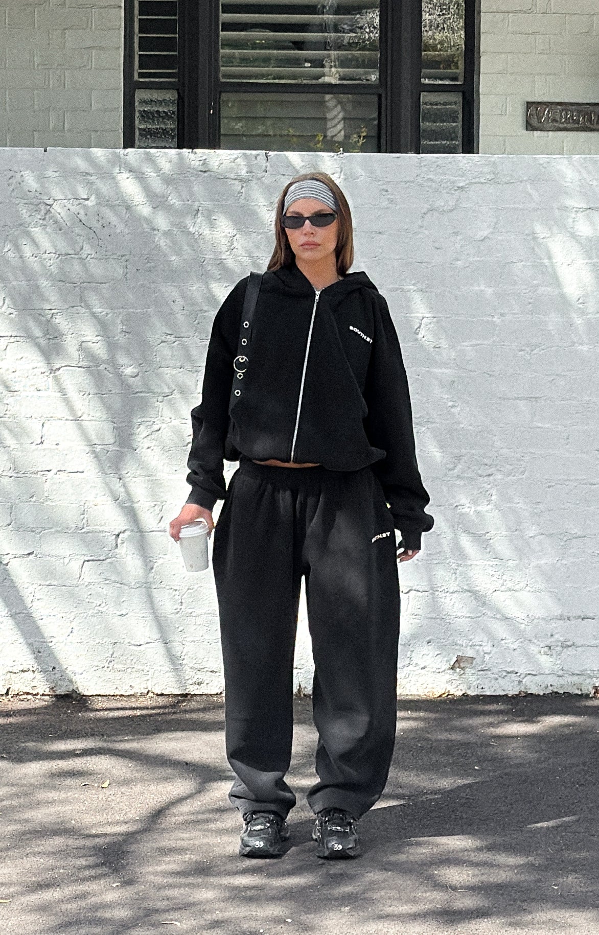 SIGNATURE SWEATPANTS - Washed Black (Pre Order)