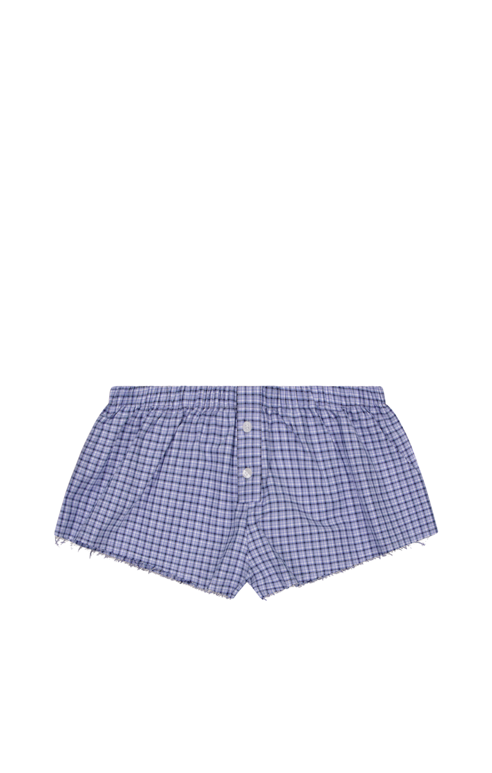 SST ROME CHECK SHORTS - Blue