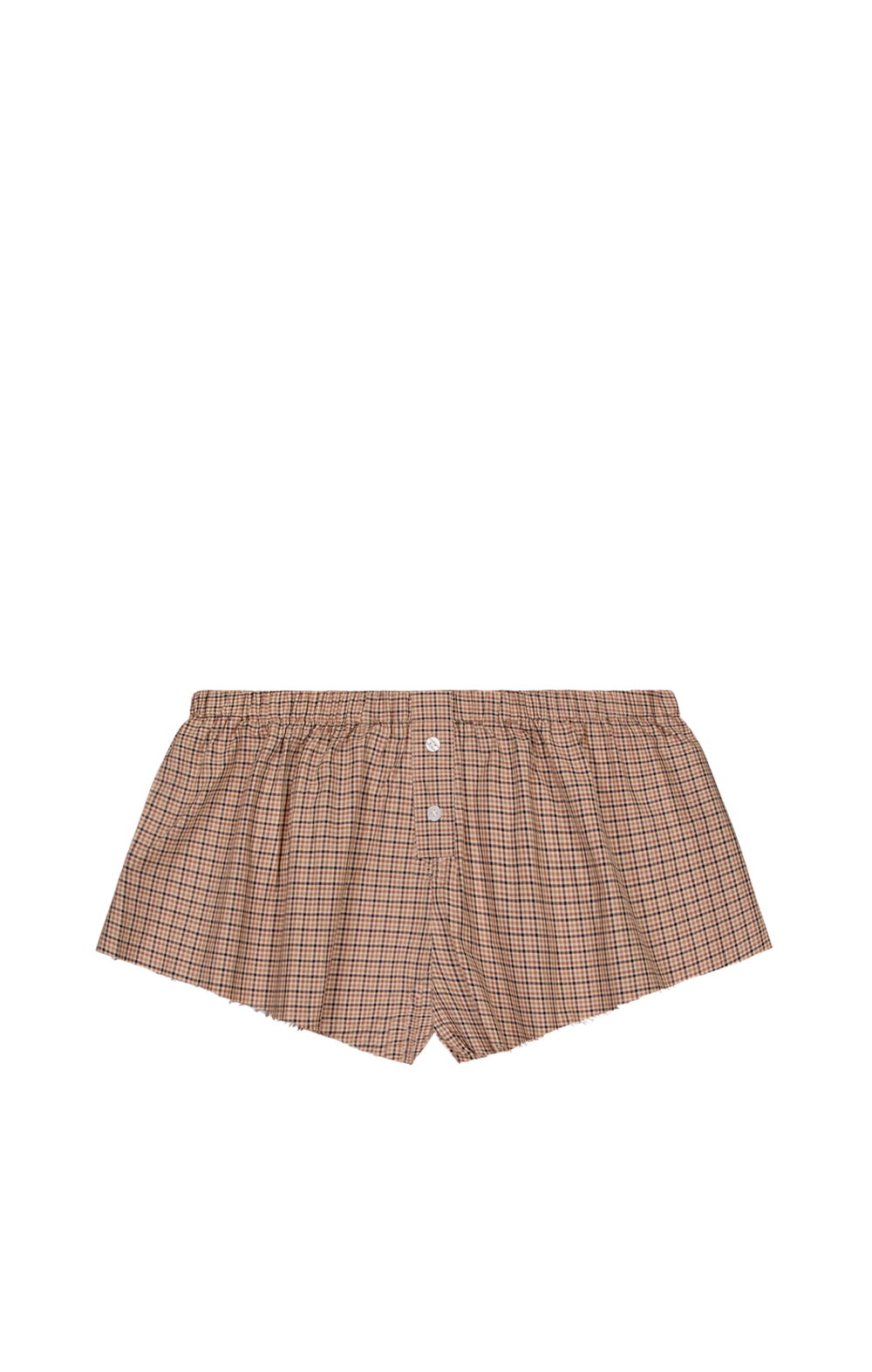 SST ROME CHECK SHORTS