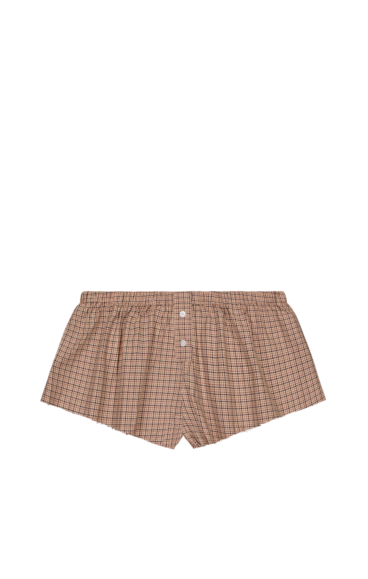 SST ROME CHECK SHORTS