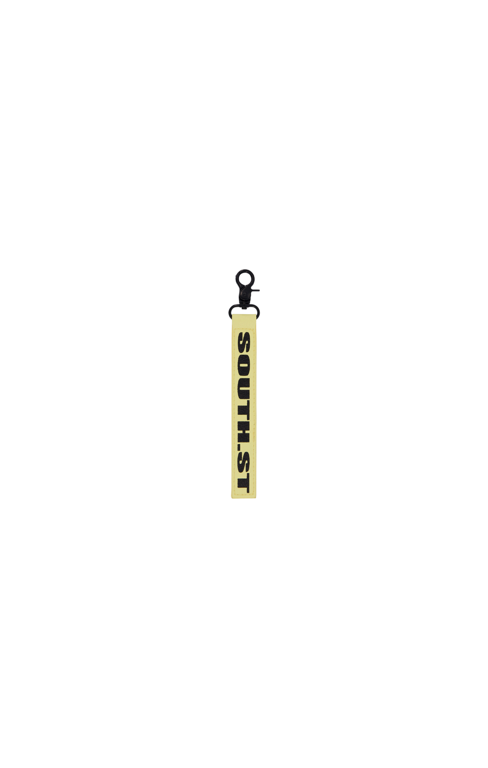 TOKYO FAUX LEATHER KEYRING - Yellow