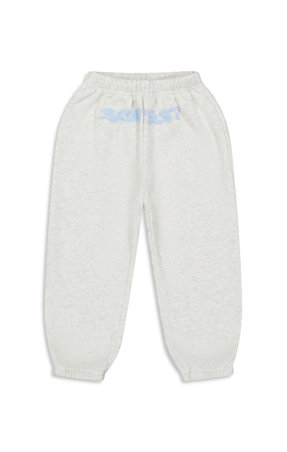 MINI DISTORT SWEATPANTS - Marl grey/ Blue