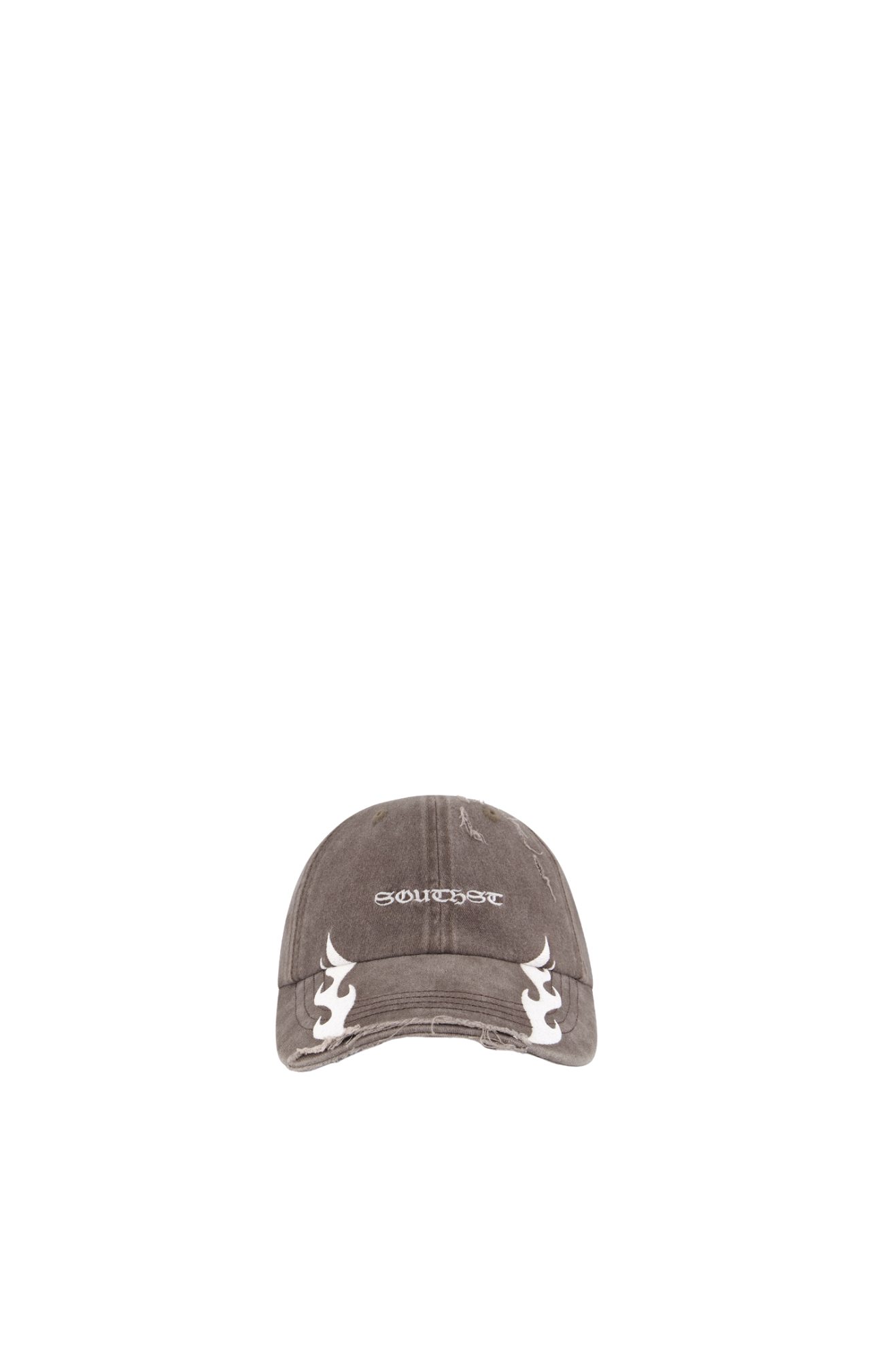 SST FLAME DAD CAP - Brown