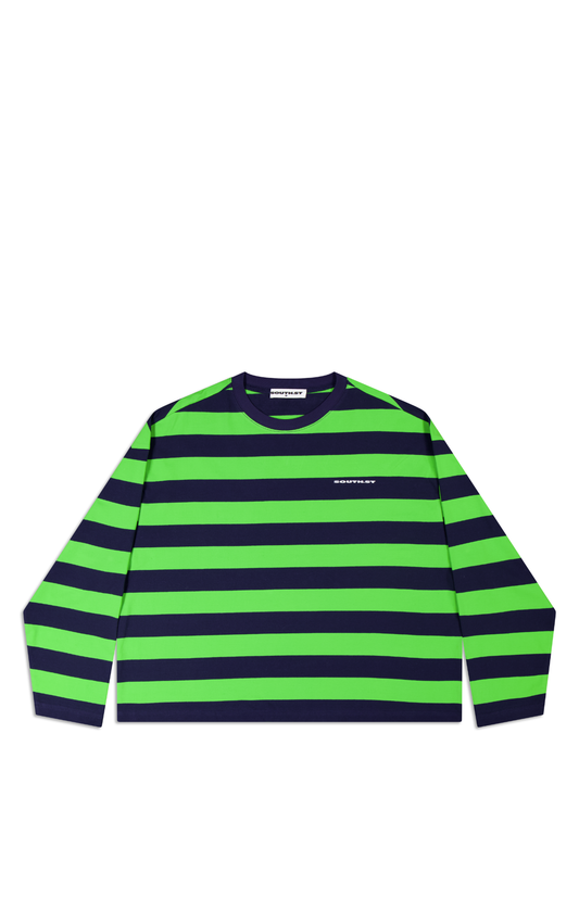 RUGBY LONG SLEEVE - Green / navy