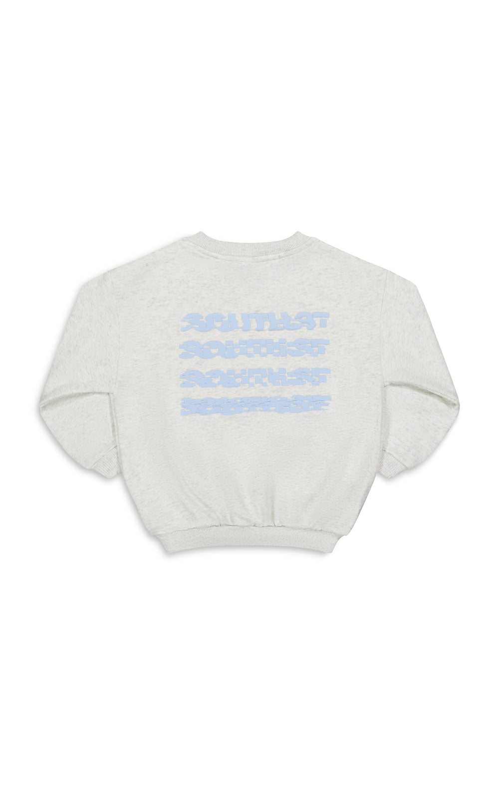 MINI DISTORT SWEATER - Marl grey/ Blue