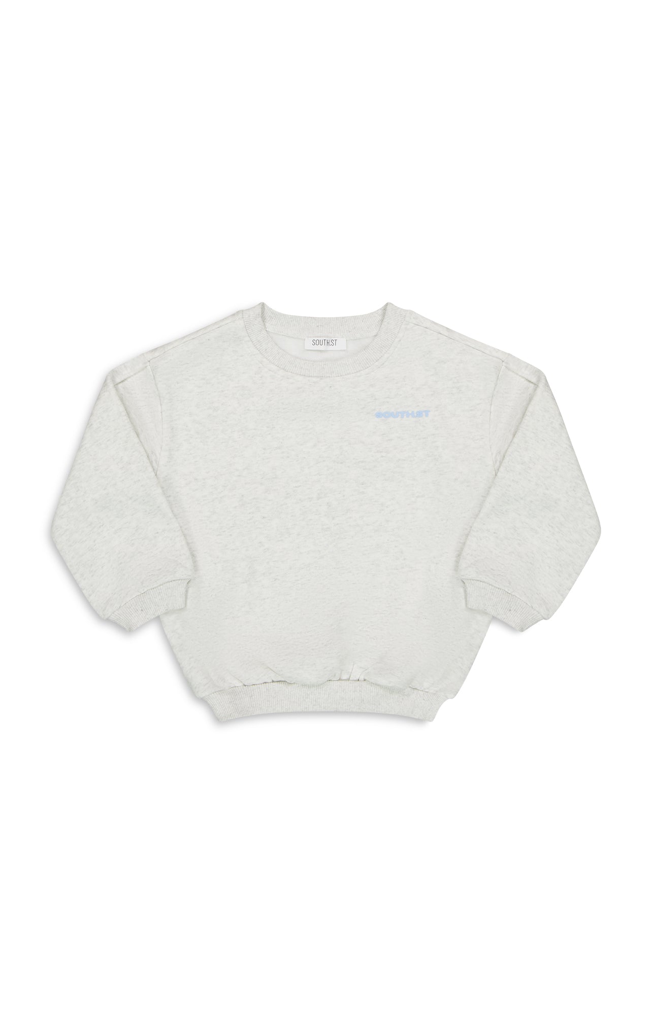 MINI DISTORT SWEATER - Marl grey/ Blue