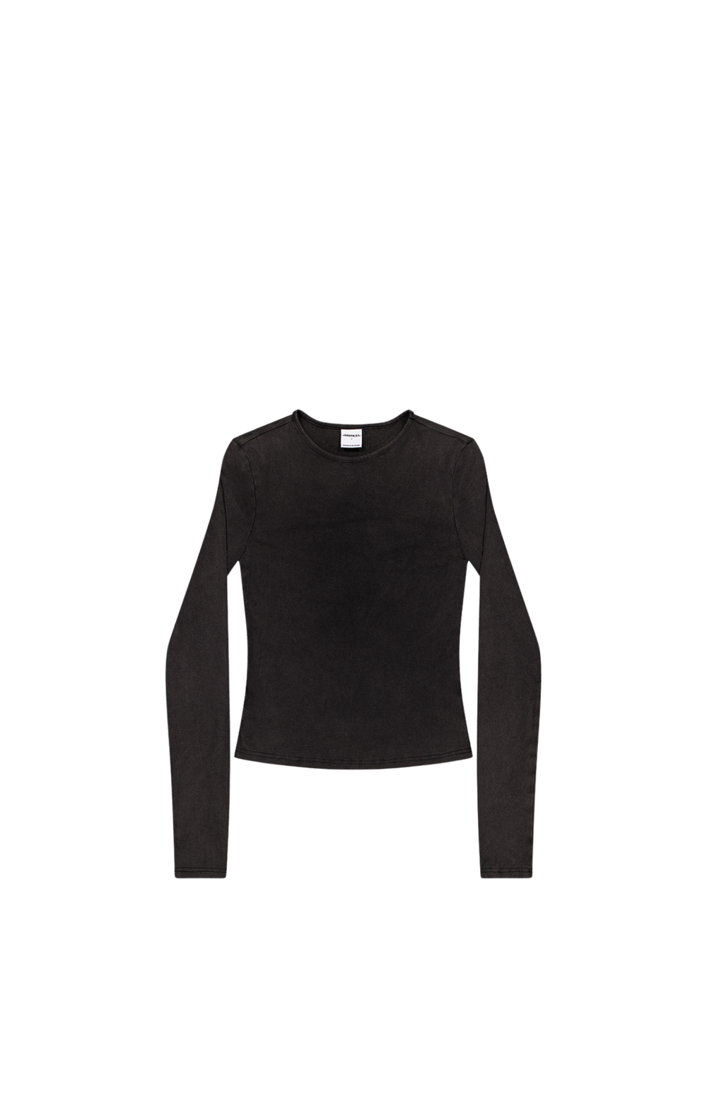 SST LONGSLEEVE TOP - Washed Black