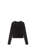 SST LONGSLEEVE TOP - Washed Black