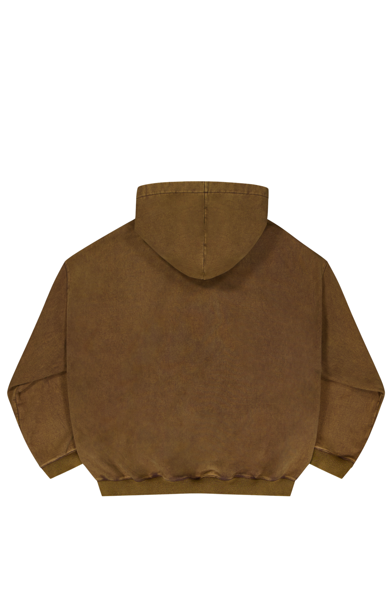 VINTAGE HOODY - Washed brown