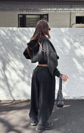SIGNATURE SWEATPANTS - Washed Black