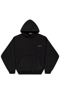 FORM HOODY - Washed Black