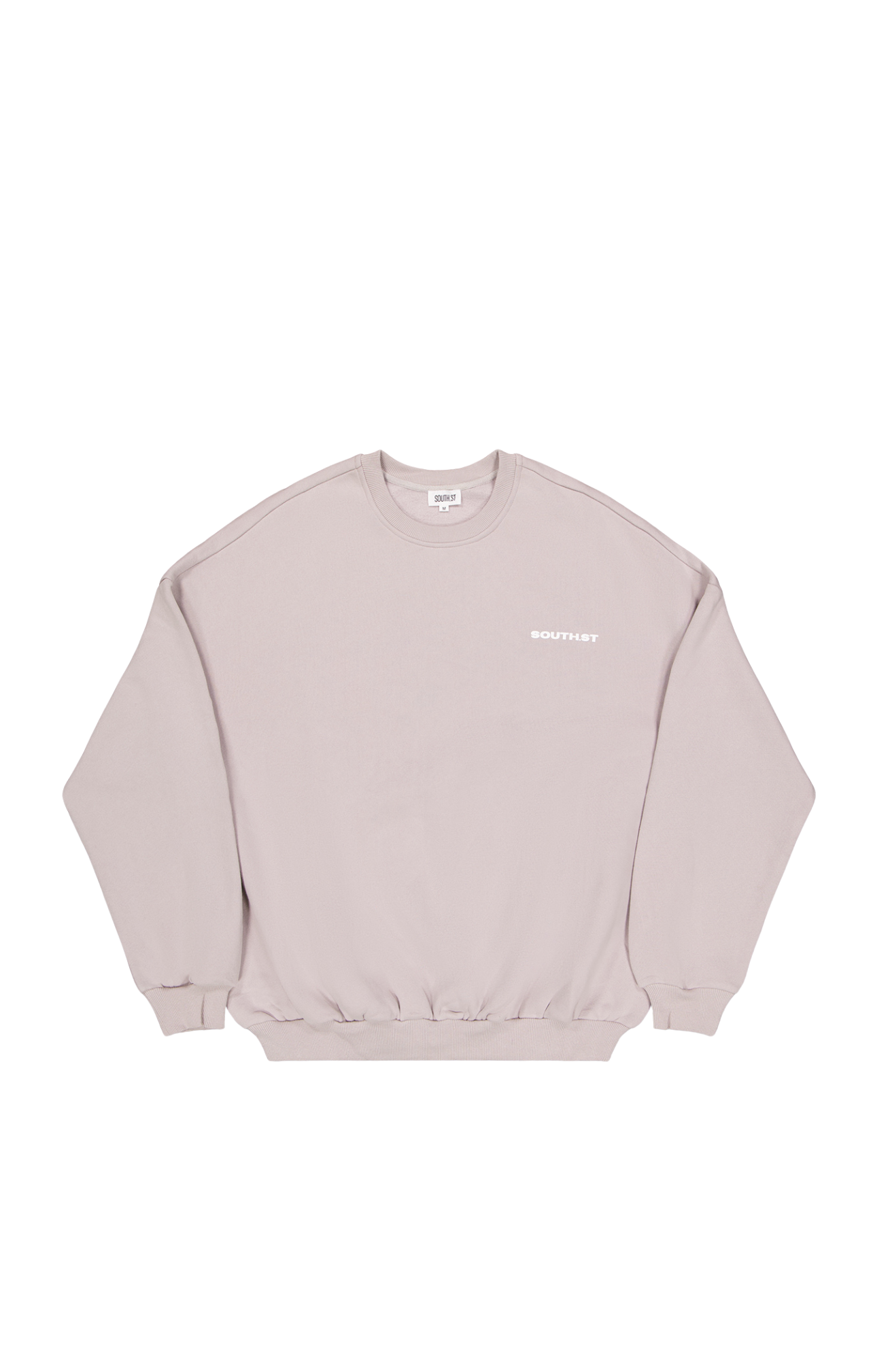 DISTORT SWEATSHIRT - Lilac Grey