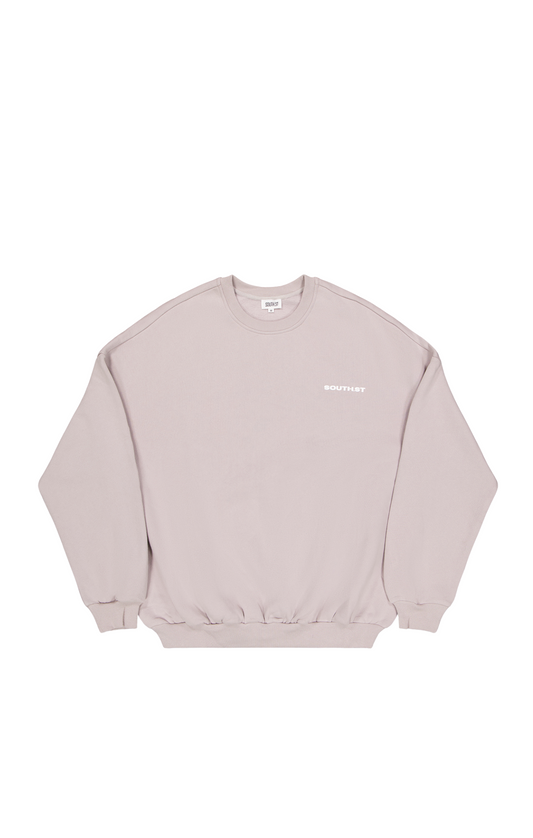 DISTORT SWEATSHIRT - Lilac Grey