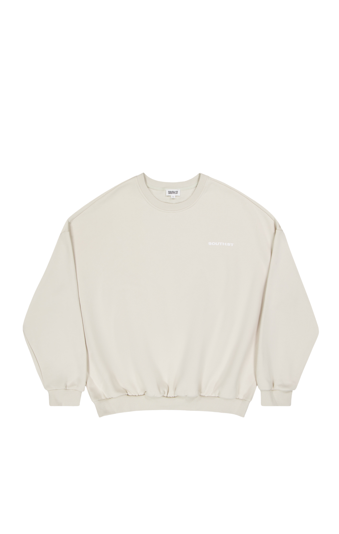 DISTORT SWEATSHIRT - Bone