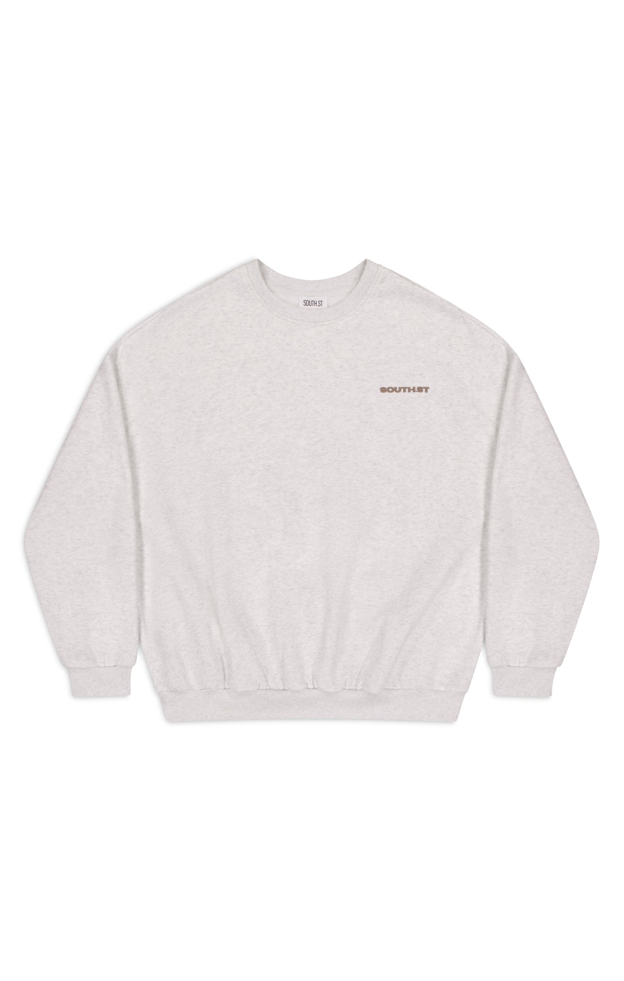 DISTORT SWEATSHIRT - Marl grey