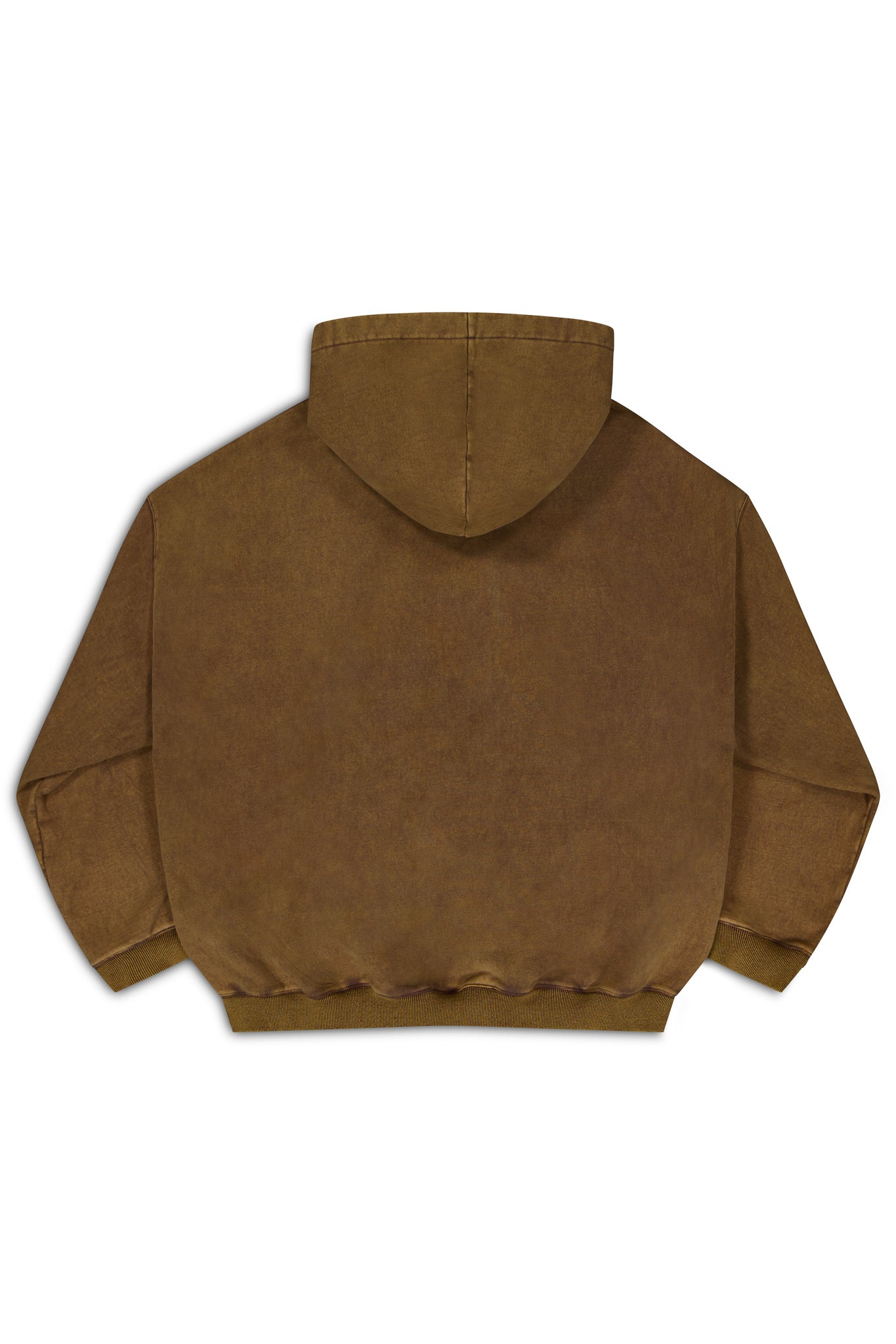 VINTAGE HOODY - Washed brown