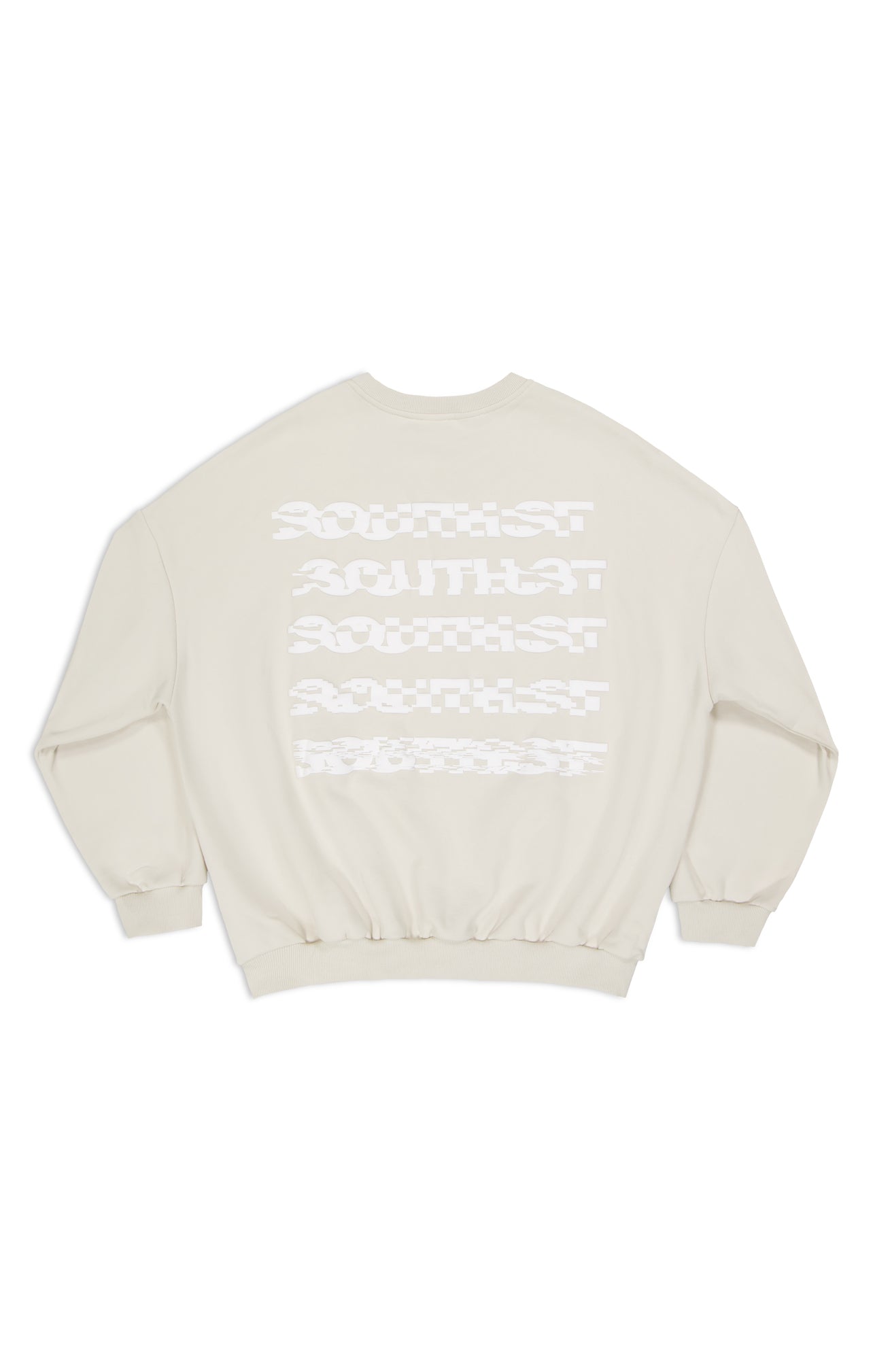 DISTORT SWEATSHIRT - Bone