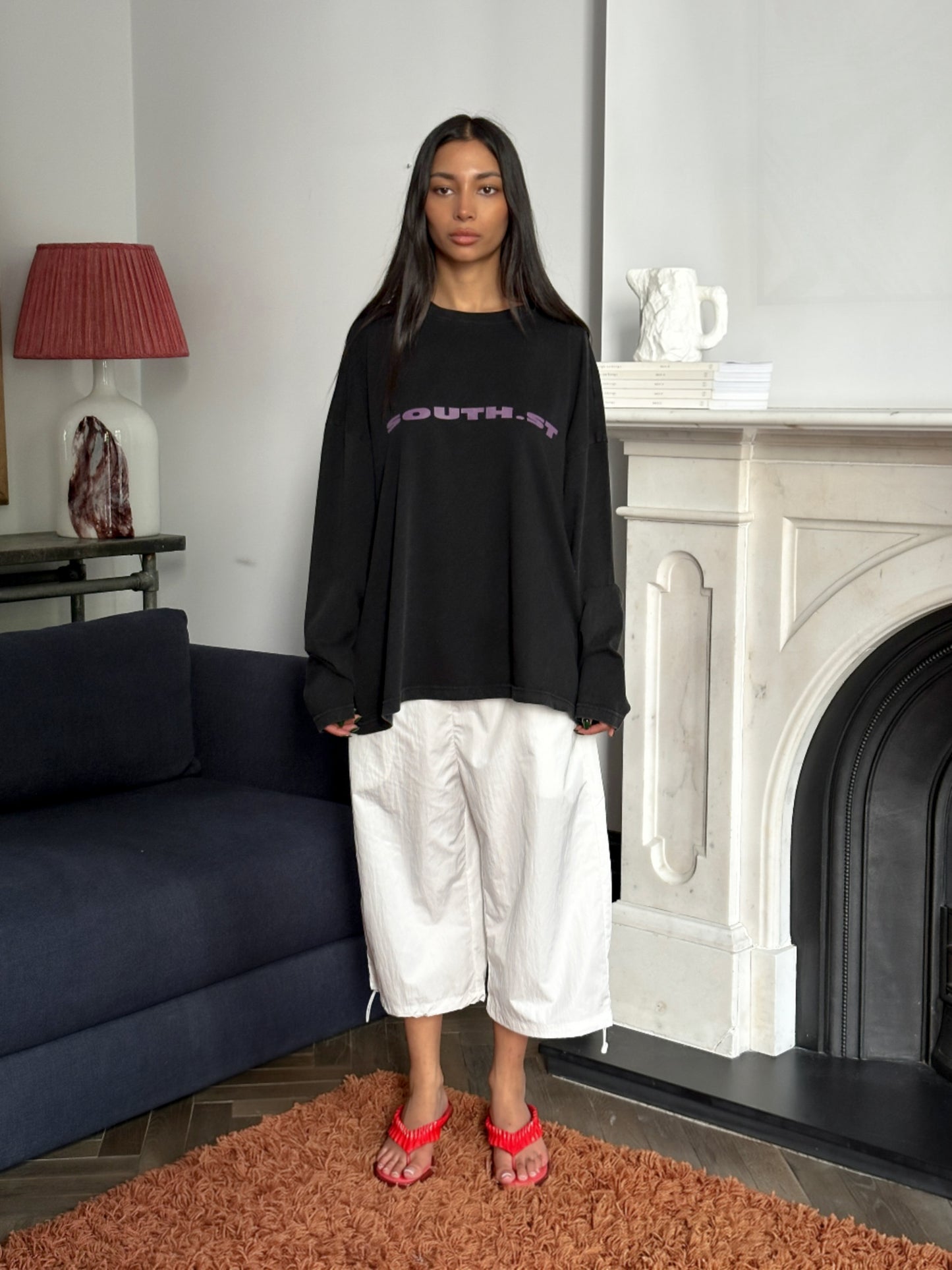 LDN LONG SLEEVE - Black / Purple