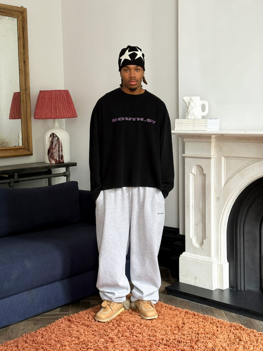 LDN LONG SLEEVE - Black / Purple