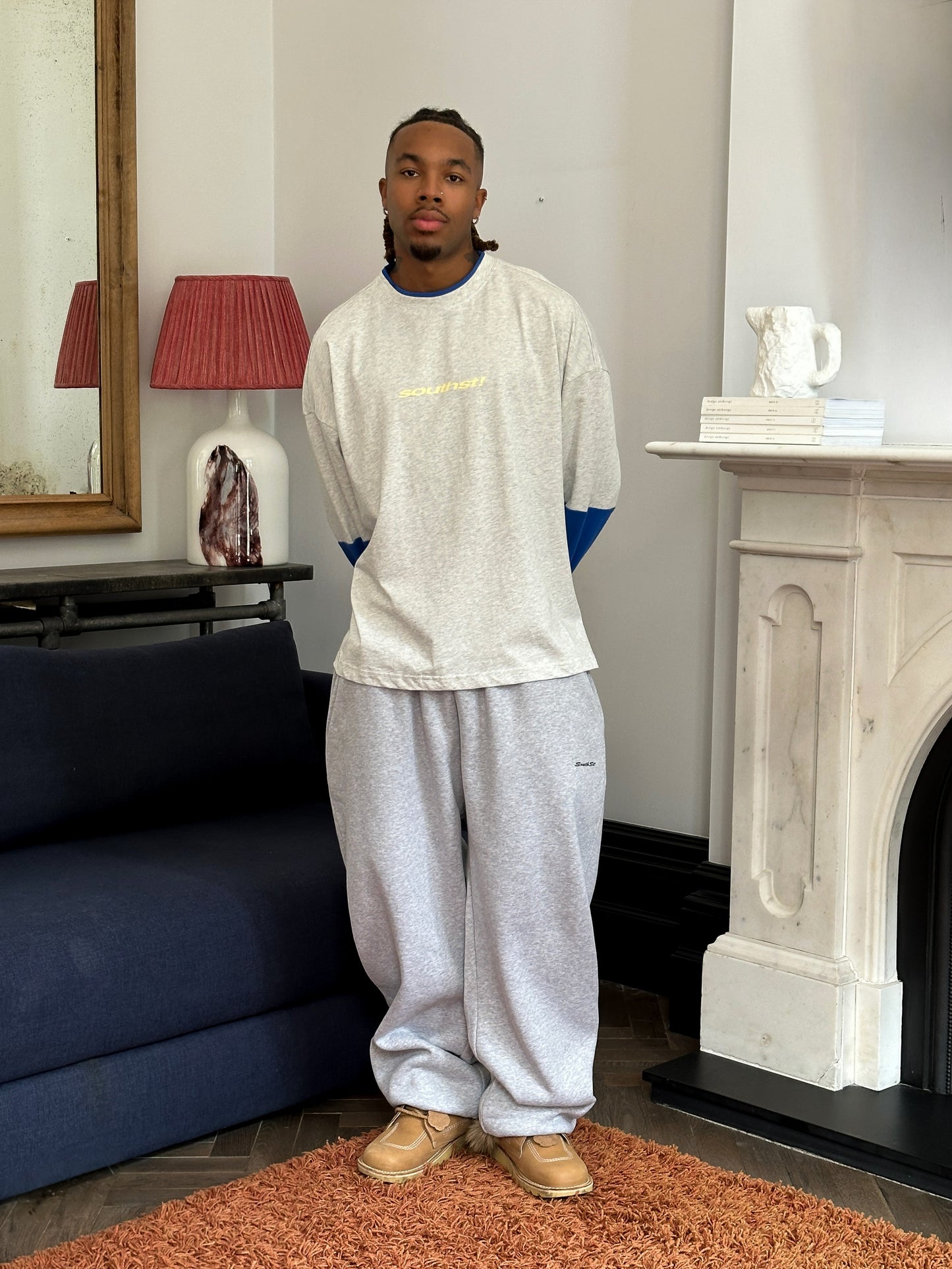 NYC LONG SLEEVE - Grey / Blue