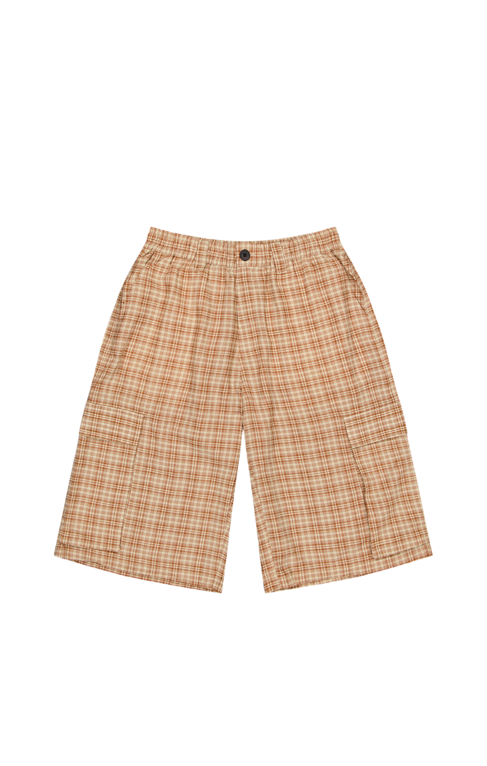 AW OVERSIZED CHECKERED SHORTS