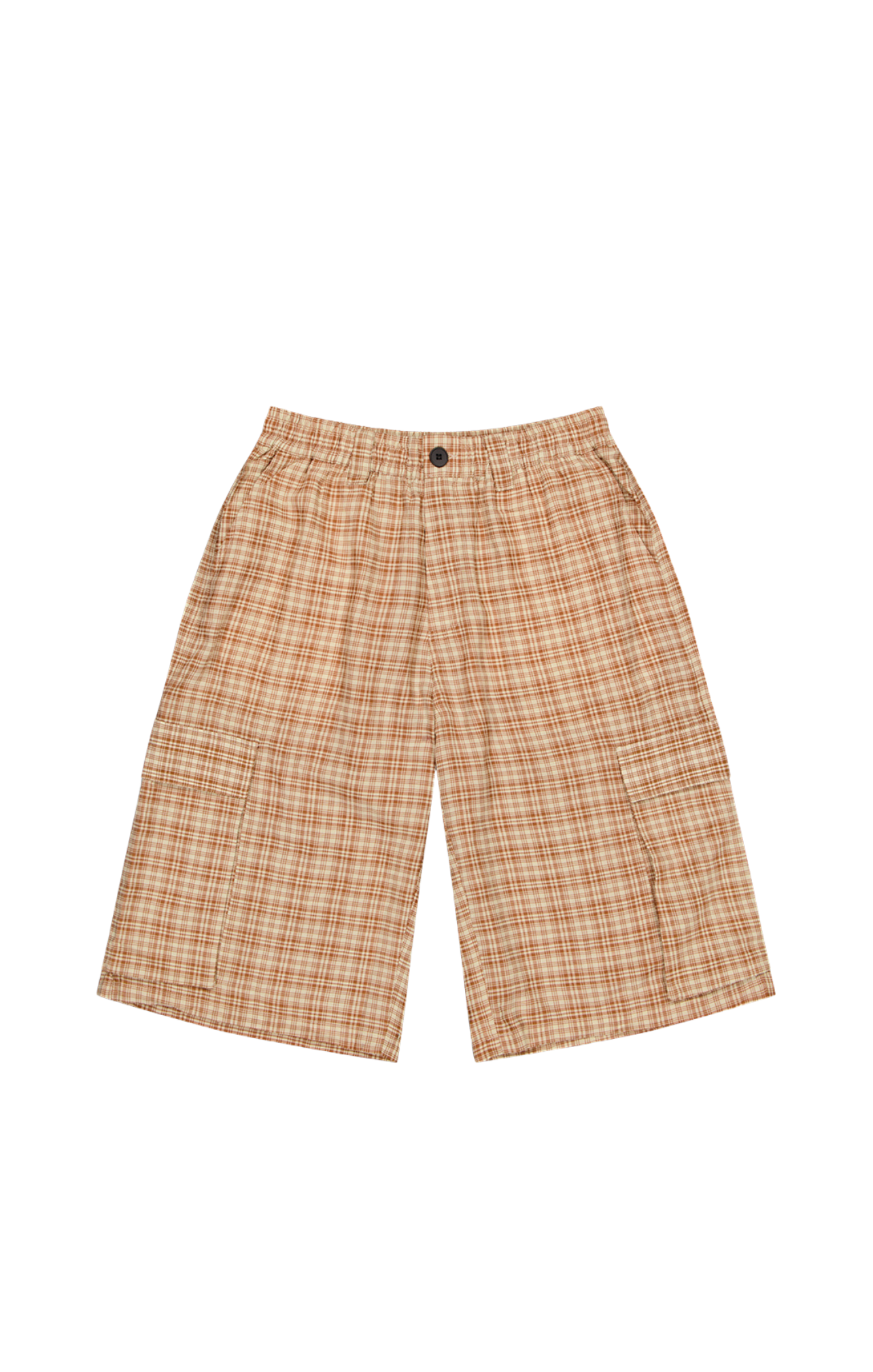 AW OVERSIZED CHECKERED SHORTS