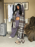 SST CHECKERED SCARF