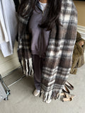 SST CHECKERED SCARF