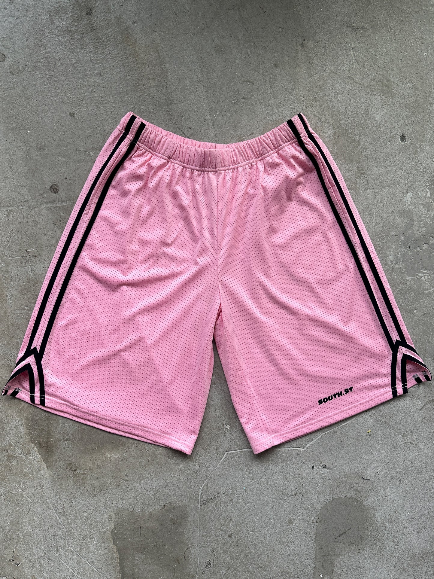 SST MESH SHORTS LONG - Pink