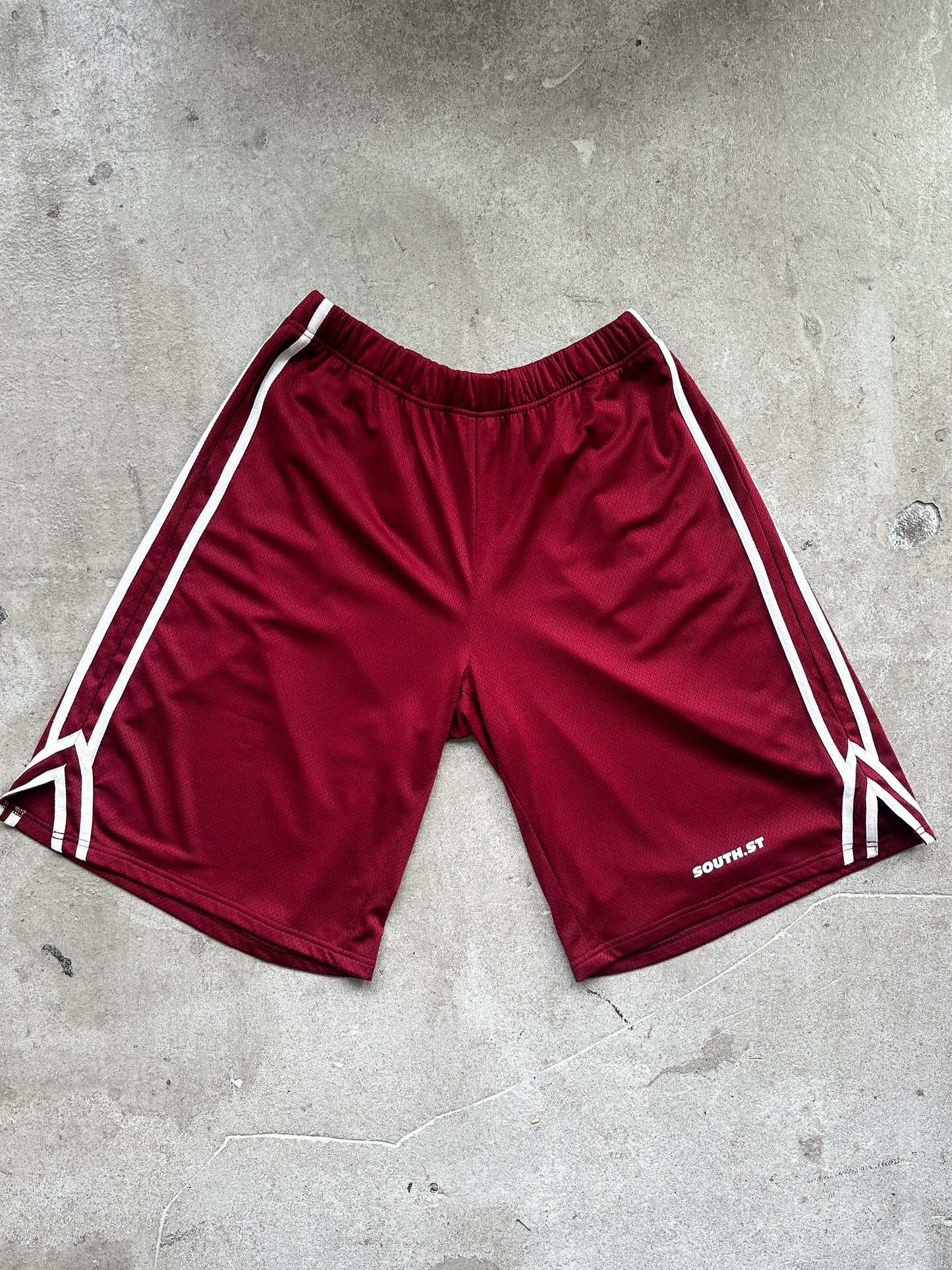 SST MESH SHORTS LONG - Wine