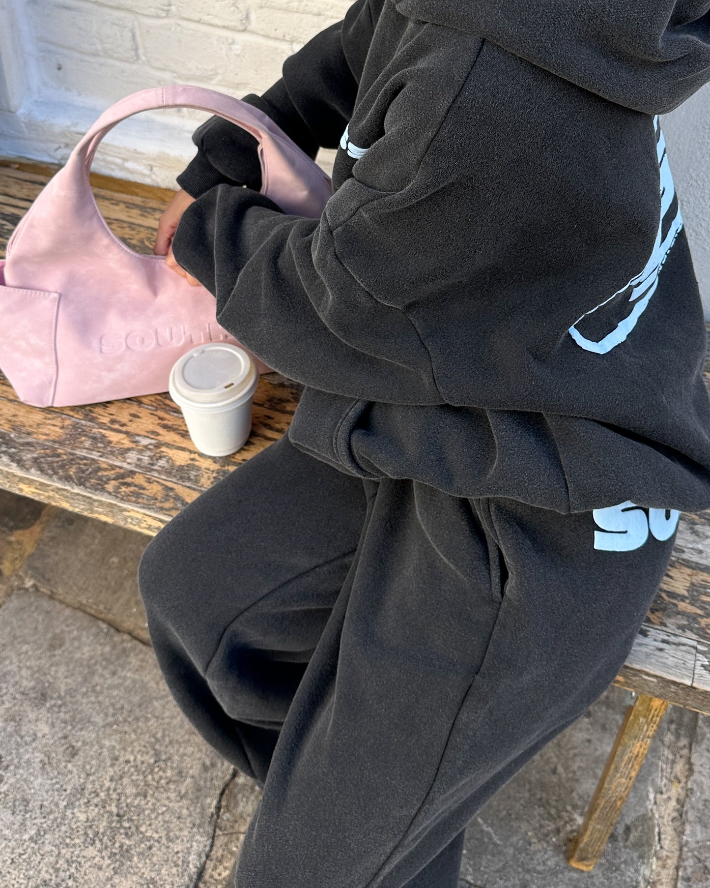 SUNDAY HOODY - Washed Black