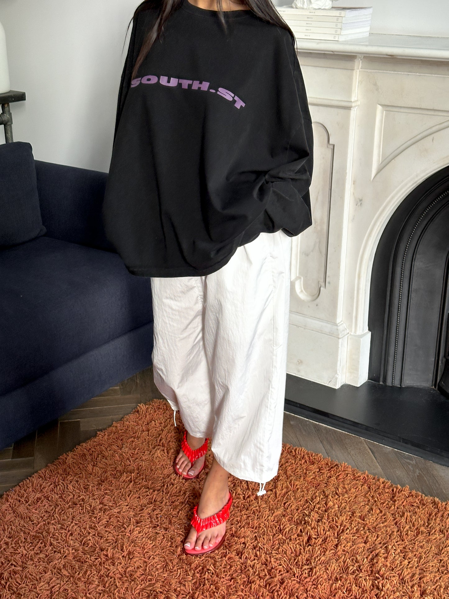 LDN LONG SLEEVE - Black / Purple