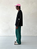 SOCIETY TRACK PANTS - Green