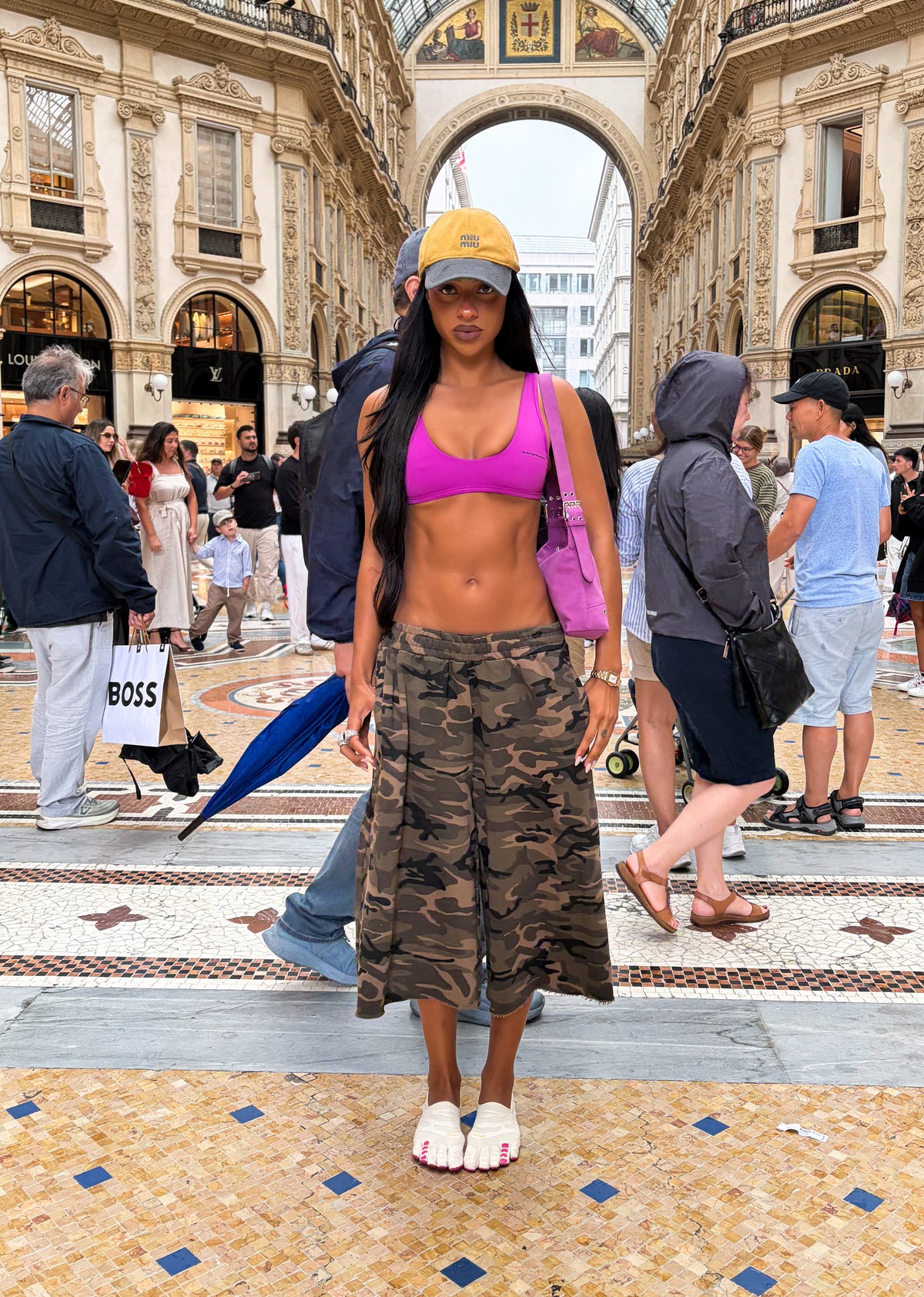 SST CAMO SWEAT SHORTS