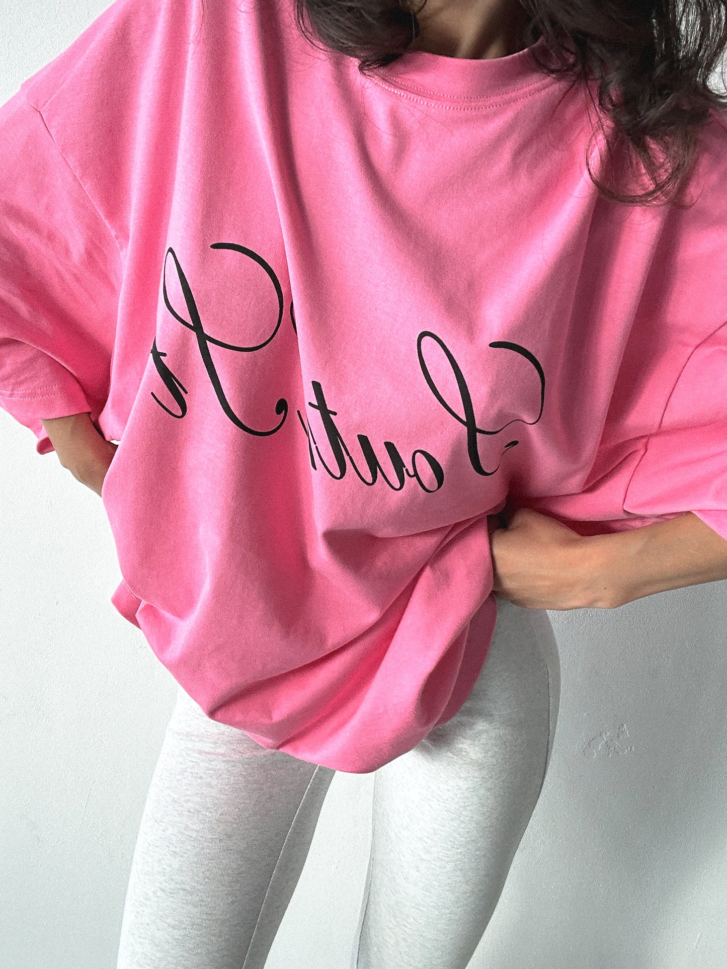 SIGNATURE TEE - Pink