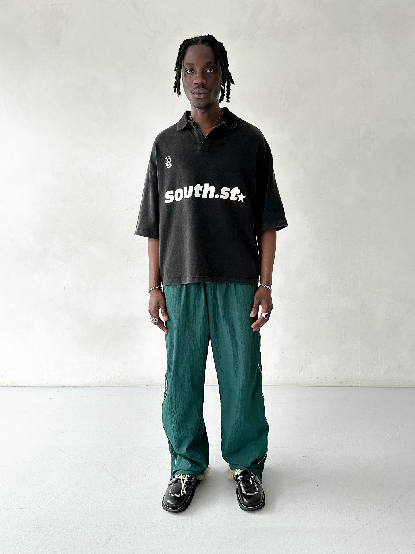 SST POLO - Washed Black