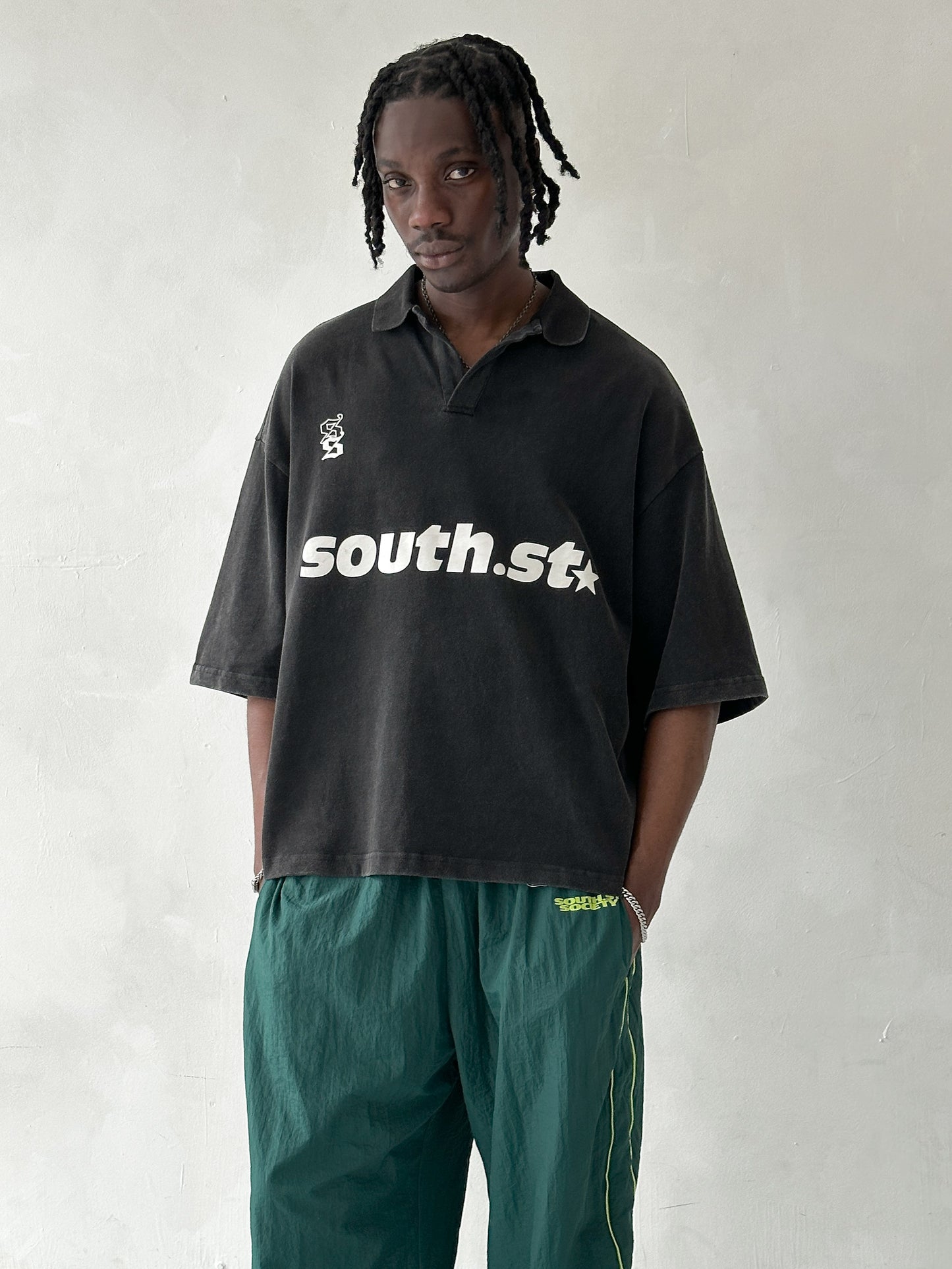 SST POLO - Washed Black