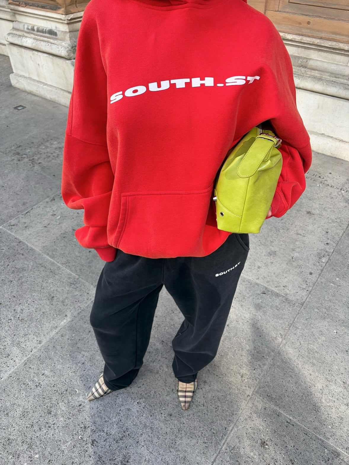 SST HOODY - Red
