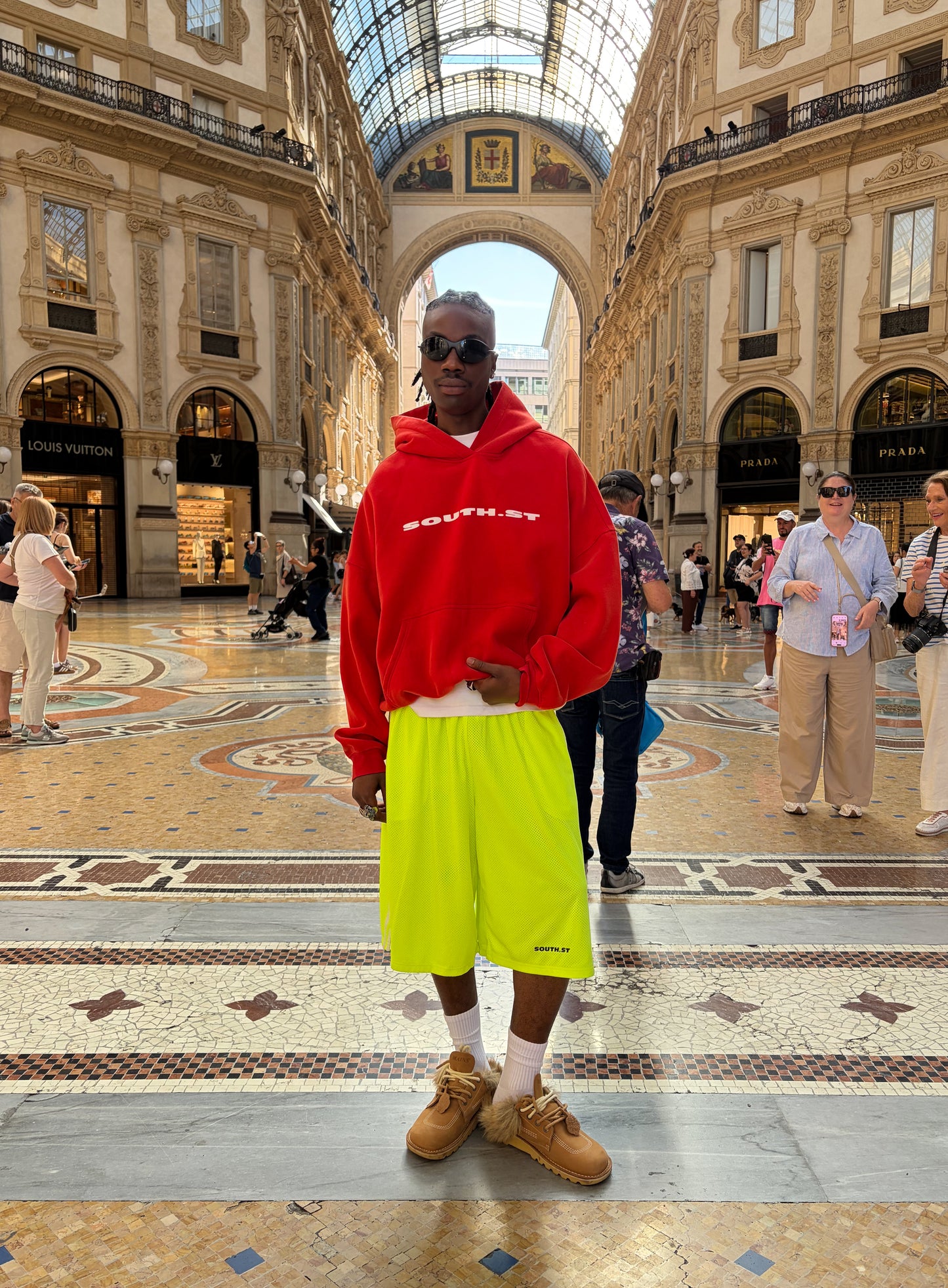 SST HOODY - Red