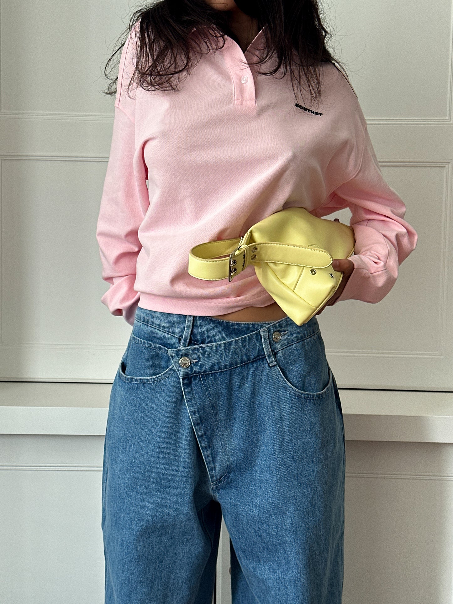 SST POLO LS - Pink