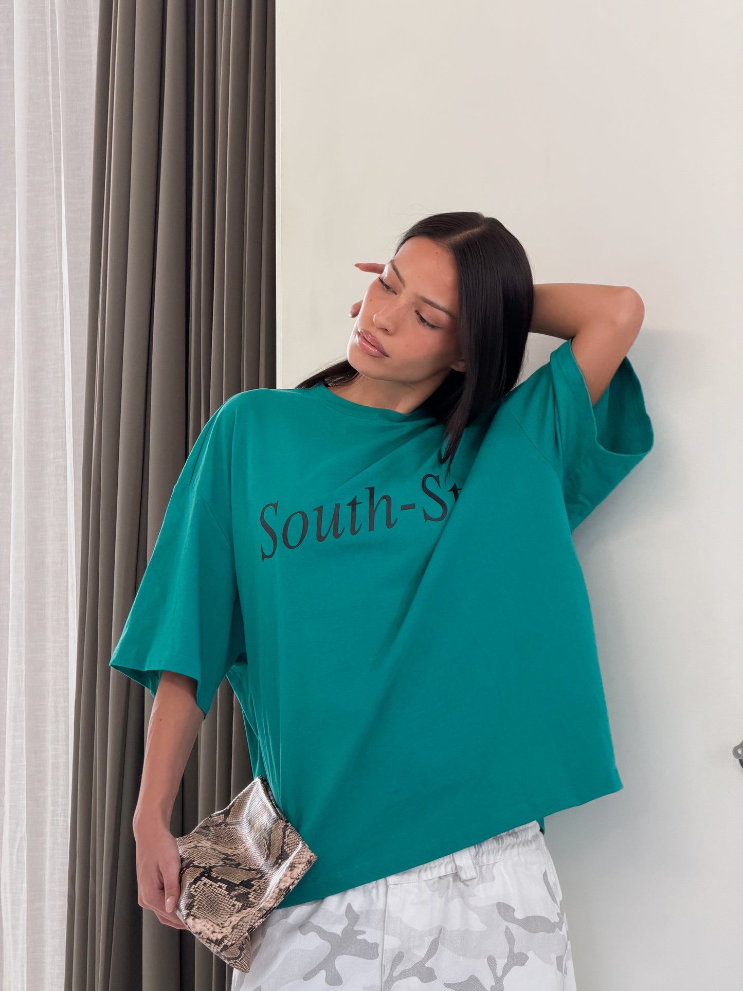 SUMMER TEE - Aqua