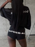 CASEY X SST MESH TEE - BLACK